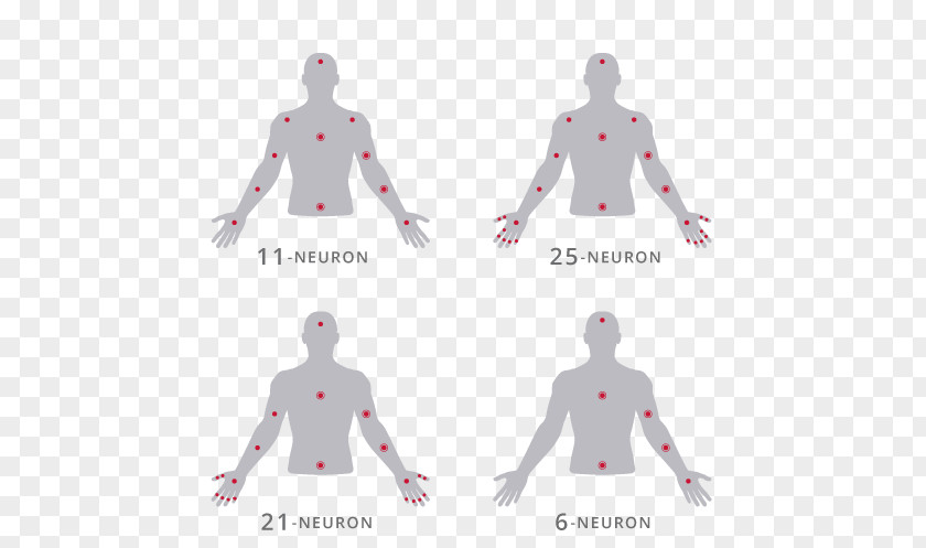 Upper Body T-shirt Neuron Perception Motion Capture Shoulder PNG