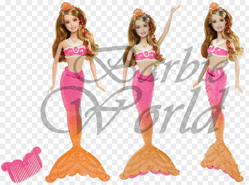 Barbie Amazon.com Doll Mermaid Coral PNG