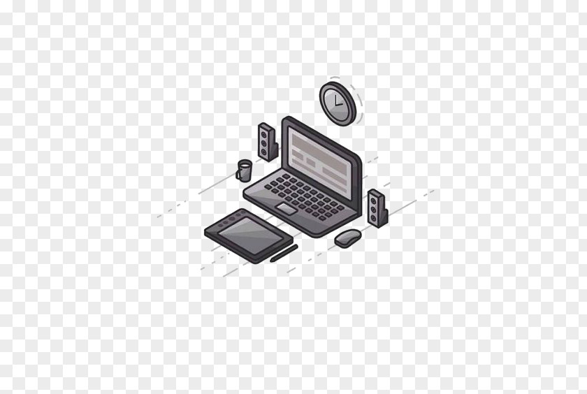 Flat Office Tools PNG