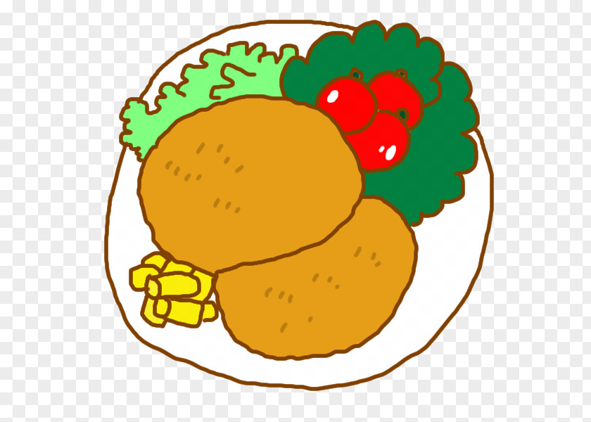 Fruit Korokke Illustration Clip Art Food PNG
