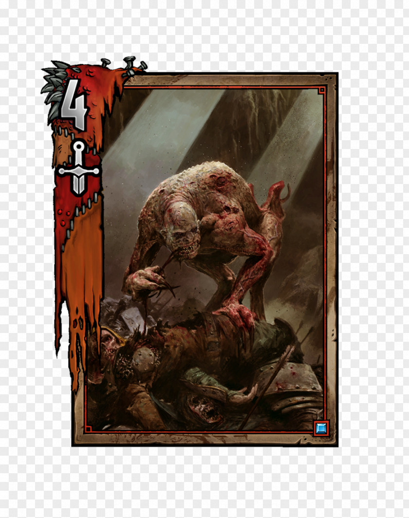 Ghoul Gwent: The Witcher Card Game 3: Wild Hunt – Blood And Wine Monster PNG