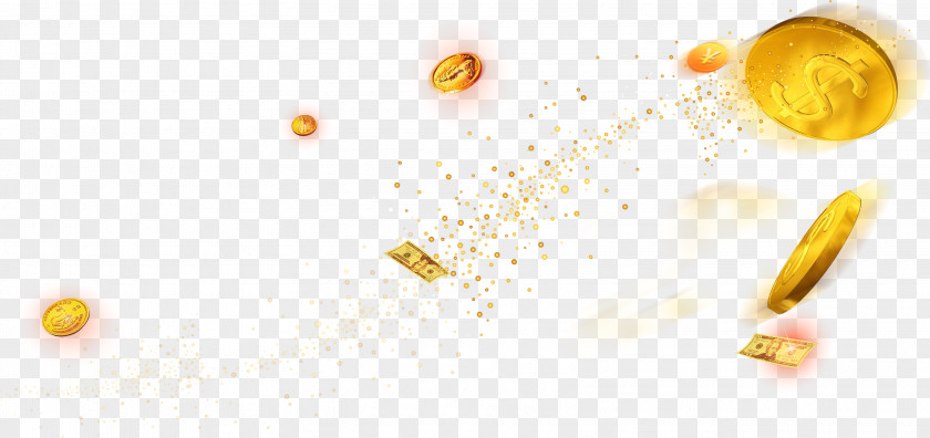 Gold Coins, Coins Floating Material, Taobao Tier Designer Tmall PNG