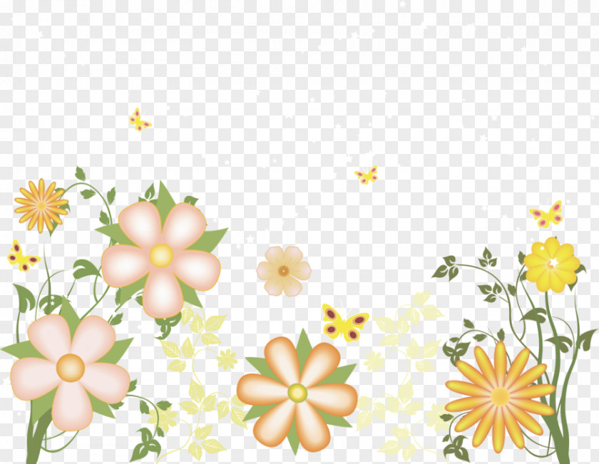 Yellow Flowers Free Transparent Clipart Clip Art PNG