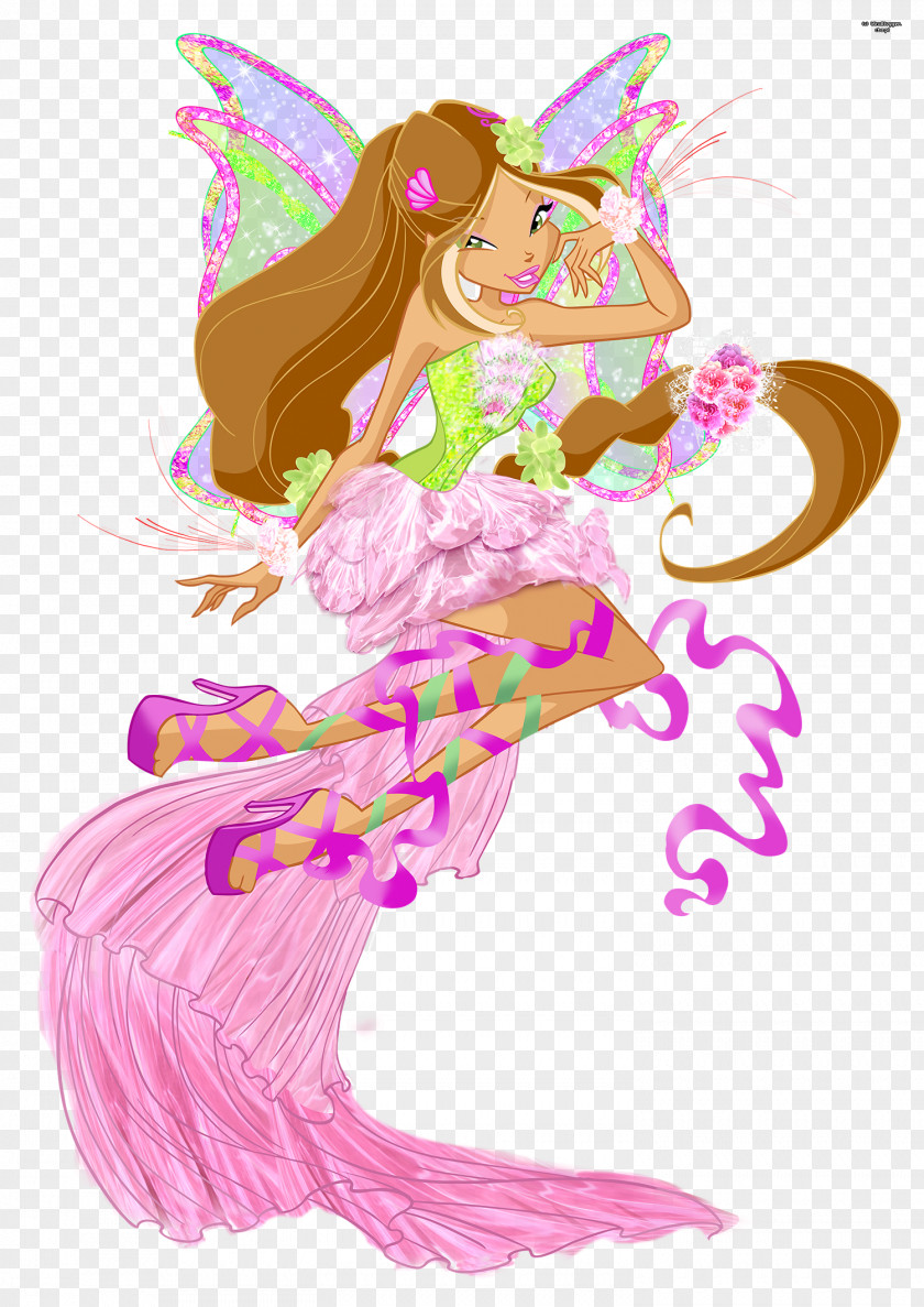 Fairy Flora Roxy Bloom Sirenix PNG