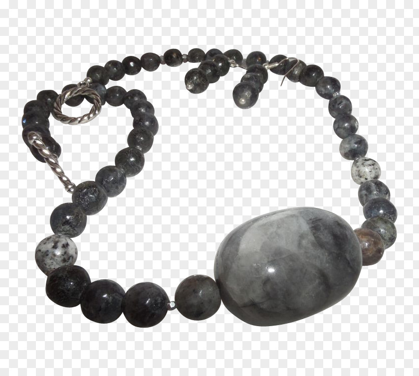 115000 Black Agate Bead Bracelet Necklace PNG