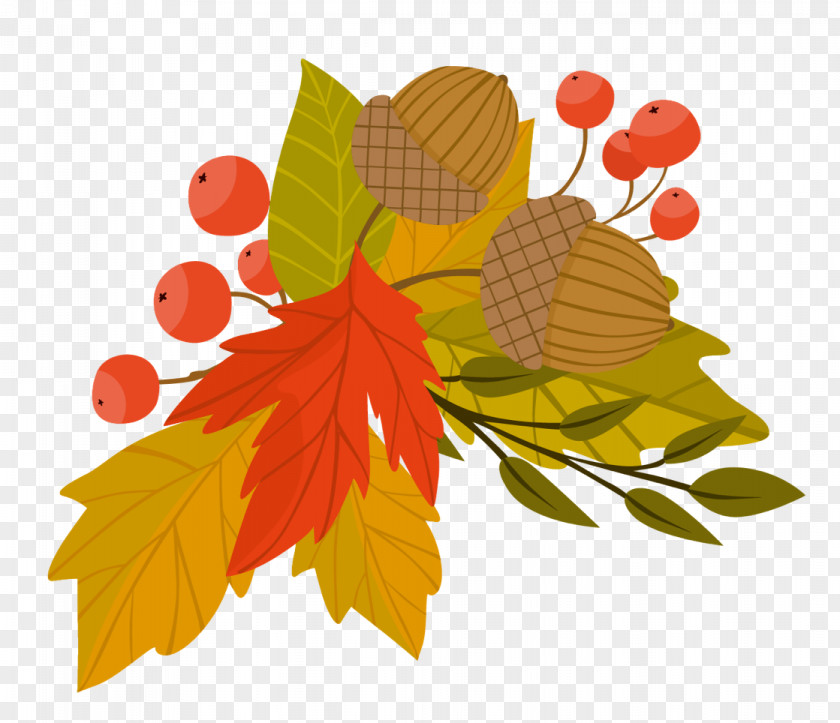 Autumn Vector Graphics Image Stock Illustration PNG