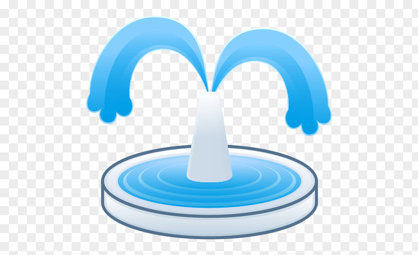 Fountain Emoji Water Symbol Clip Art PNG