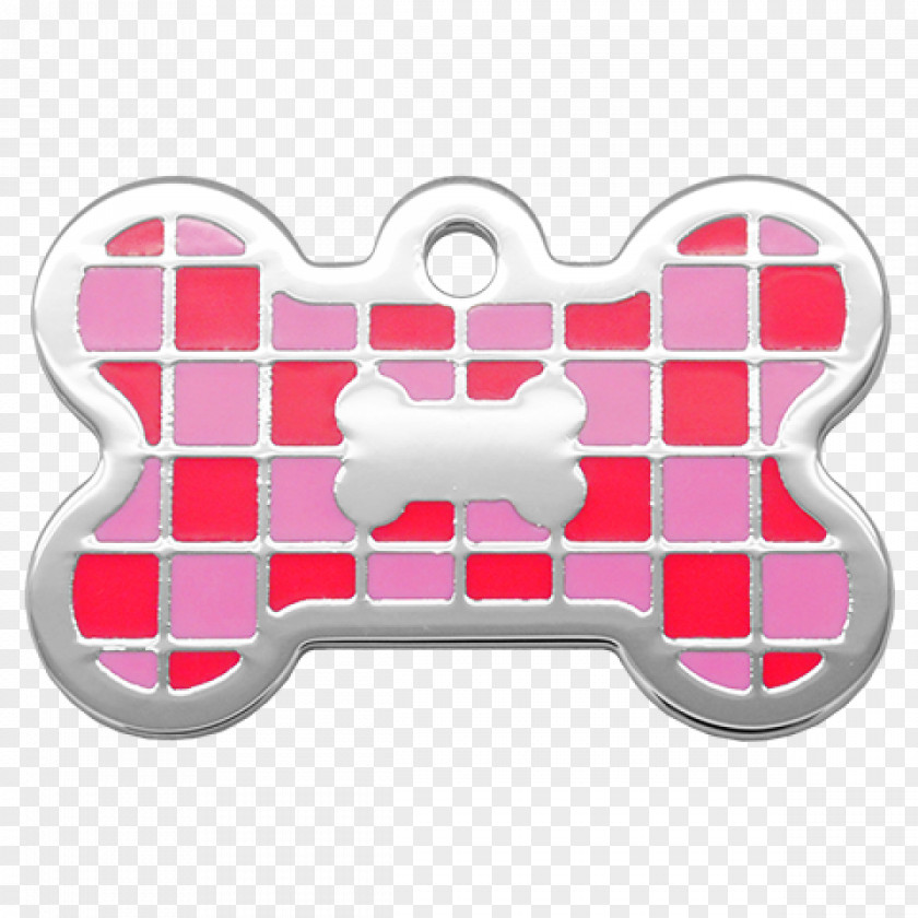 Red Collar Dog Snout Pink M PNG