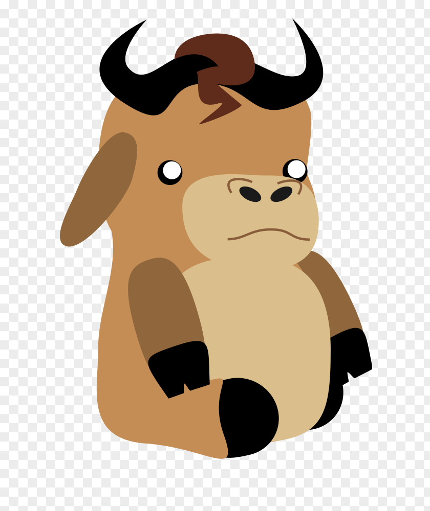 Wildebeest Giant Panda GNU Clip Art PNG