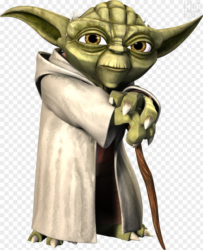 Yoda Star Wars: The Clone Wars Greeting & Note Cards PNG