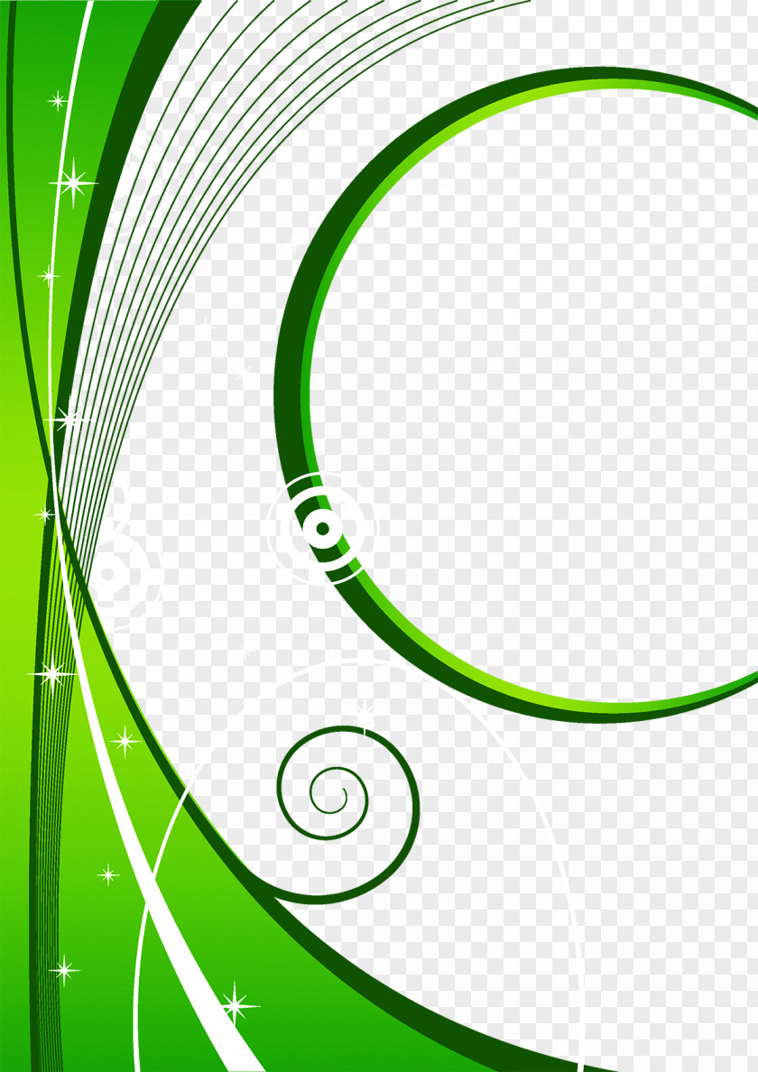 Green Line Euclidean Vector PNG