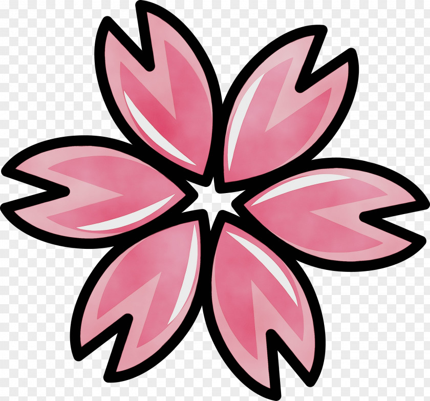 Magenta Flower Pink Petal Clip Art Leaf Plant PNG