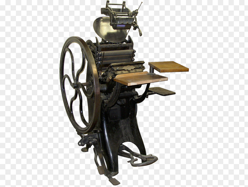 Printing Press Letterpress Platen Machine PNG