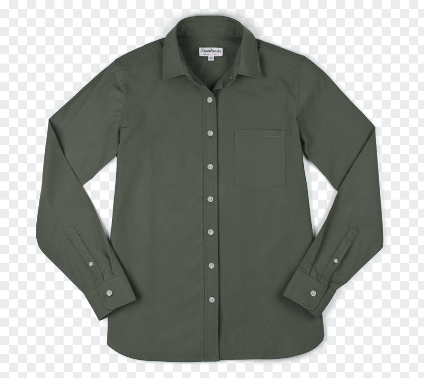 Button Up Shirts Dress Shirt Long-sleeved T-shirt Olive PNG