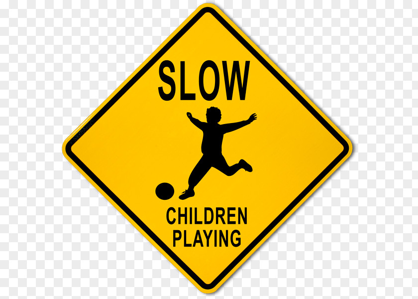 Children Playing Toll Road Traffic Sign Warning PNG