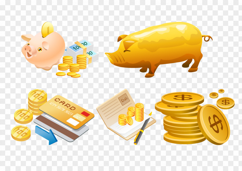 Coin Card Appliances Money Adobe Illustrator Icon PNG