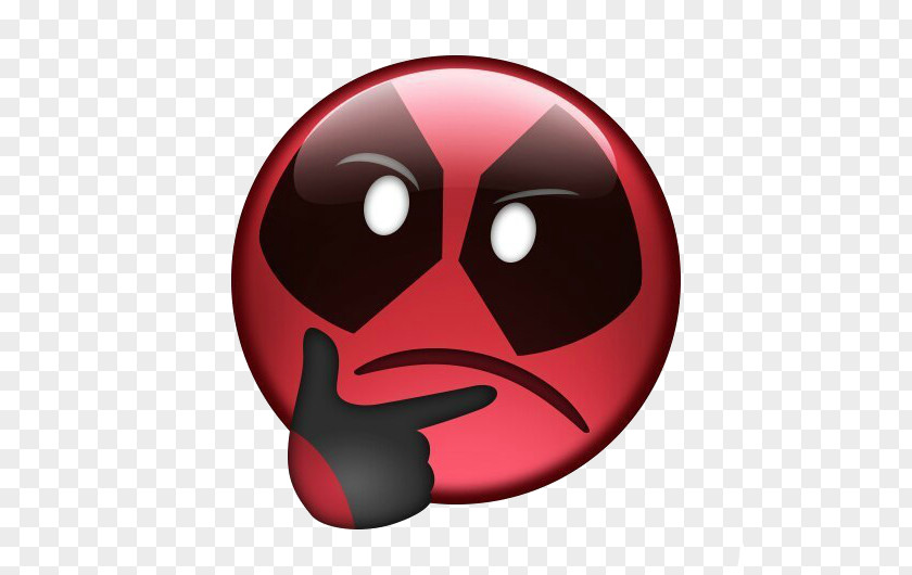Deadpool Film Emoji Emoticon PNG