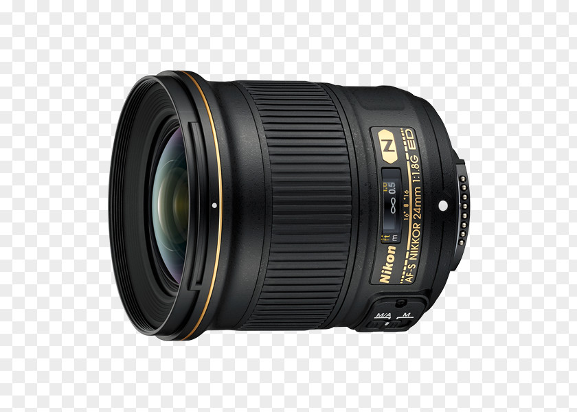 Outdoor Tourism Nikon AF-S Nikkor 24mm F/1.8G ED Wide-angle Lens DX 35mm Camera PNG