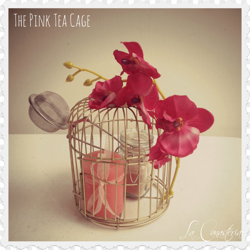 Cage Flower Floral Design Gift Basket PNG