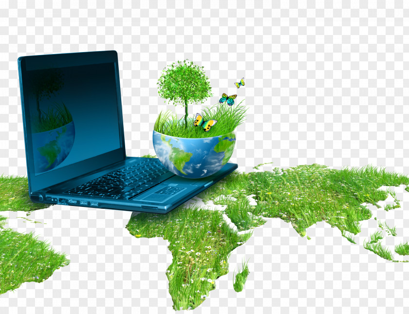 Floral Laptop Stock Photos Electronic Waste Computer Recycling Management PNG