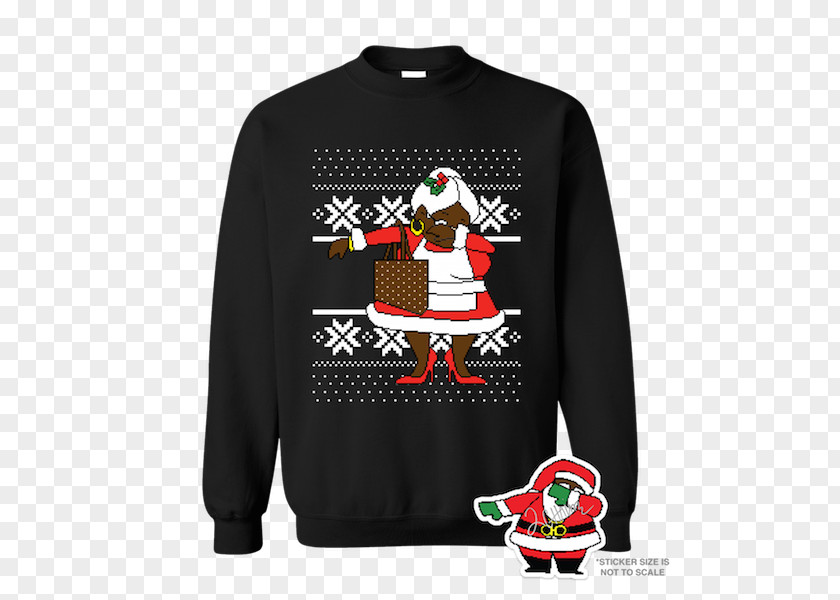 Santa Claus Hoodie Christmas Jumper Sweater Bluza PNG