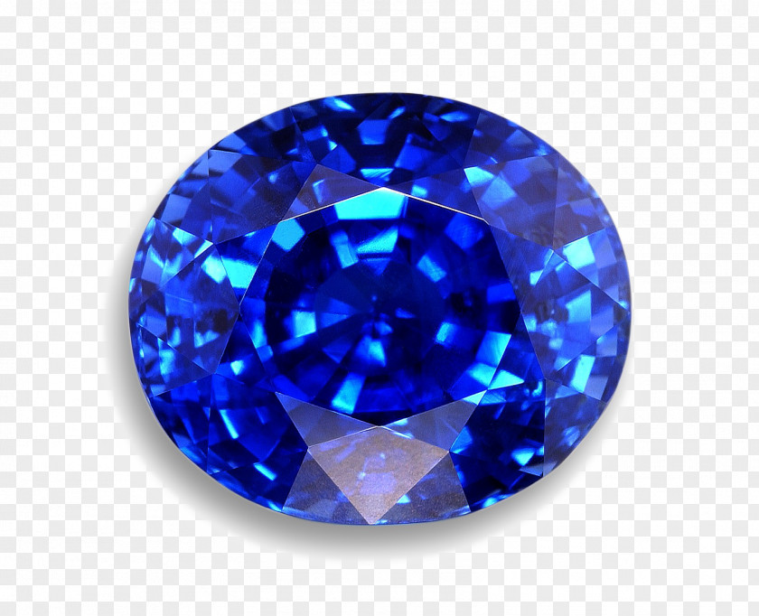 Sapphire Blue Gemstone Birthstone Color PNG
