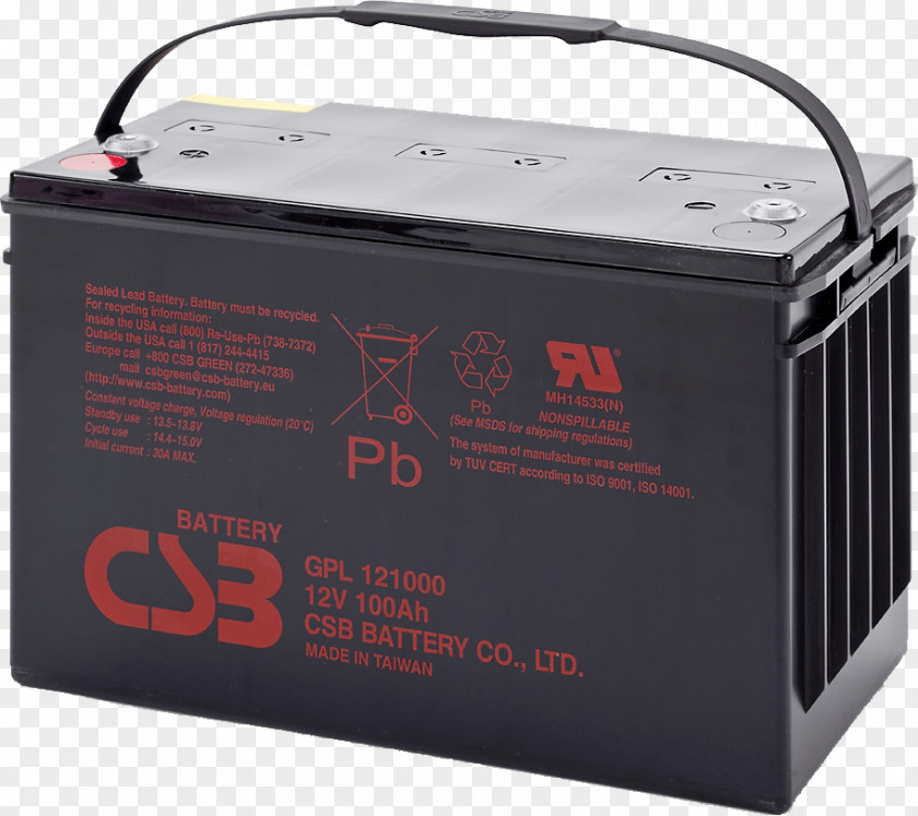 Sma Solar Technology Rechargeable Battery Electric Lead–acid VRLA UPS PNG