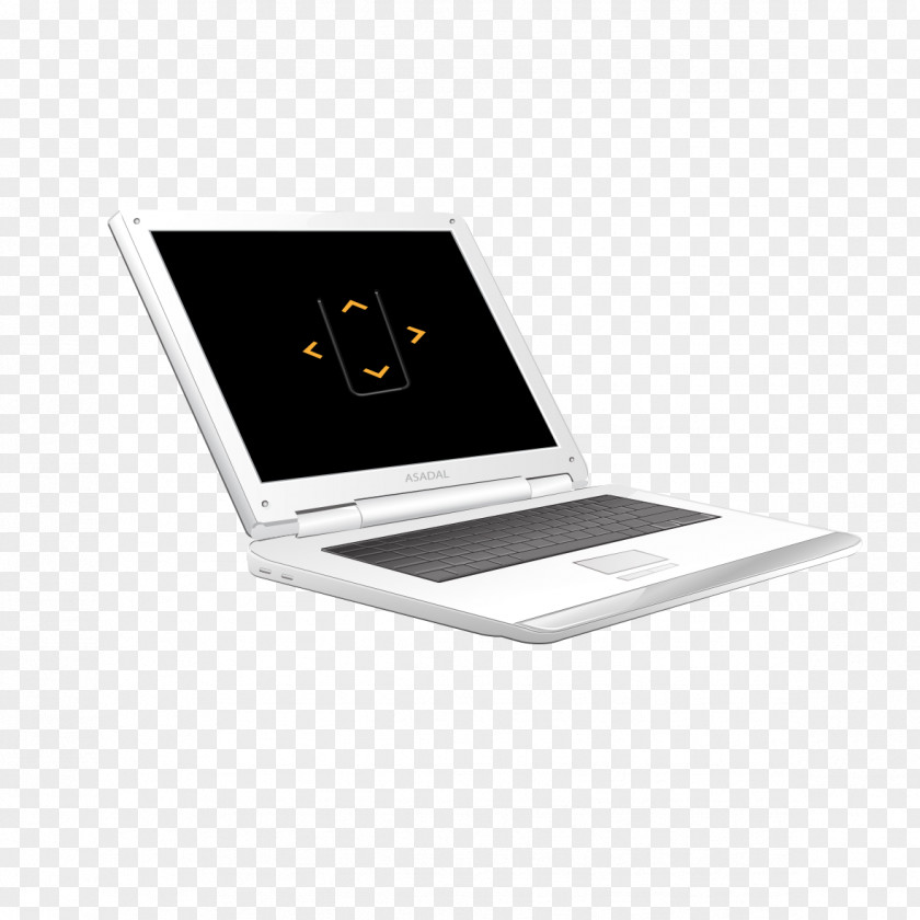 White Laptop Download Computer PNG