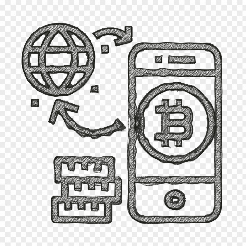 Bitcoin Icon Business And Finance PNG