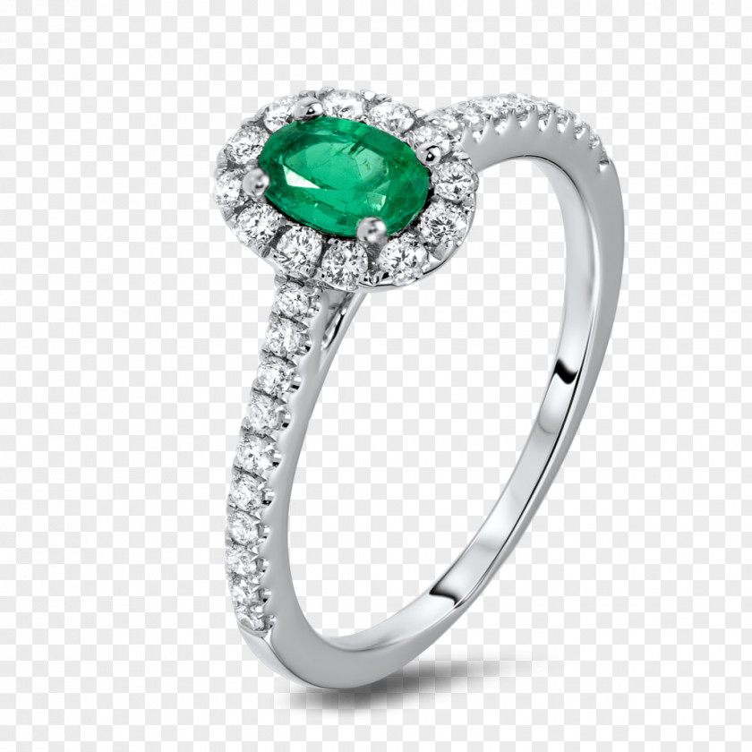 Emerald Engagement Ring Jewellery Diamond PNG