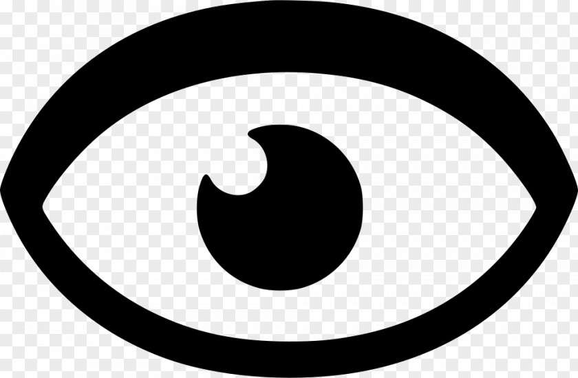 Eyes On You Icon Circle Clip Art Point Black Crescent PNG