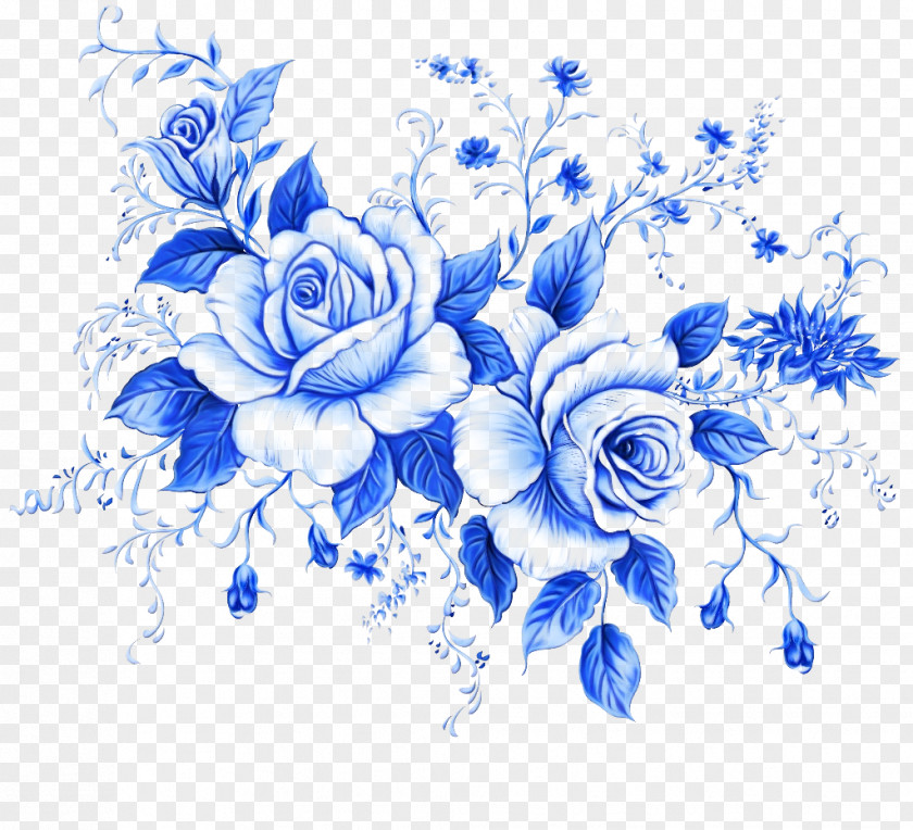 Flowering Plant Cut Flowers Blue Rose PNG