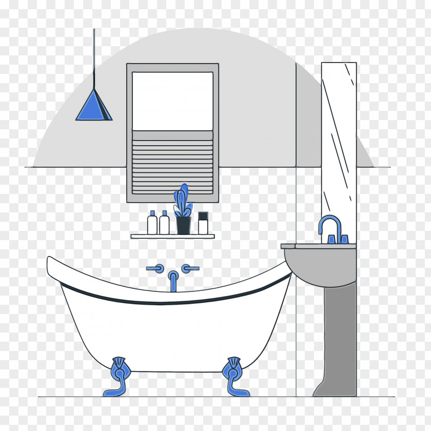 Furniture Meter Line Cartoon Water PNG