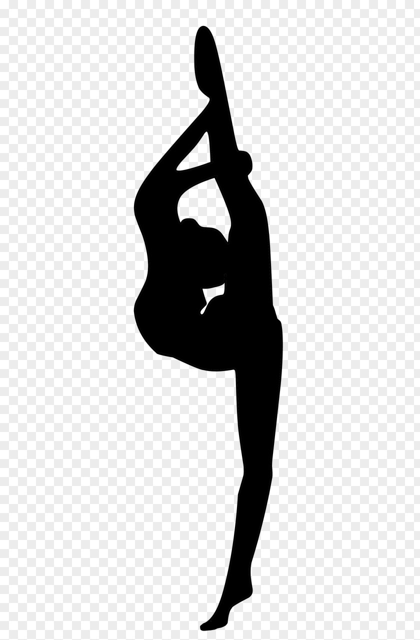 Gymnastics Rhythmic Athletic Dance Move Silhouette Performing Arts PNG