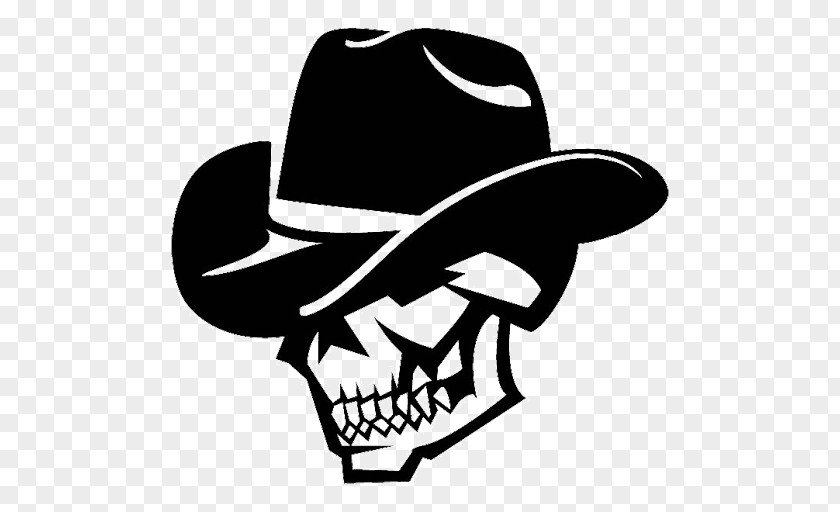 Hat Cowboy Skull Flat Cap PNG