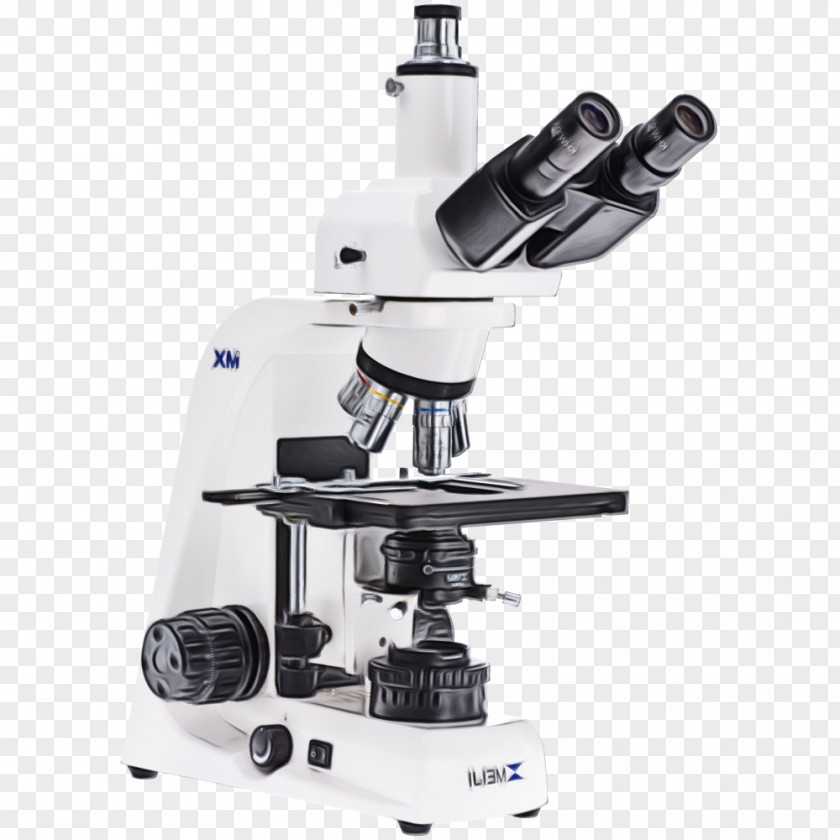 Monocular Optical Instrument Microscope Cartoon PNG