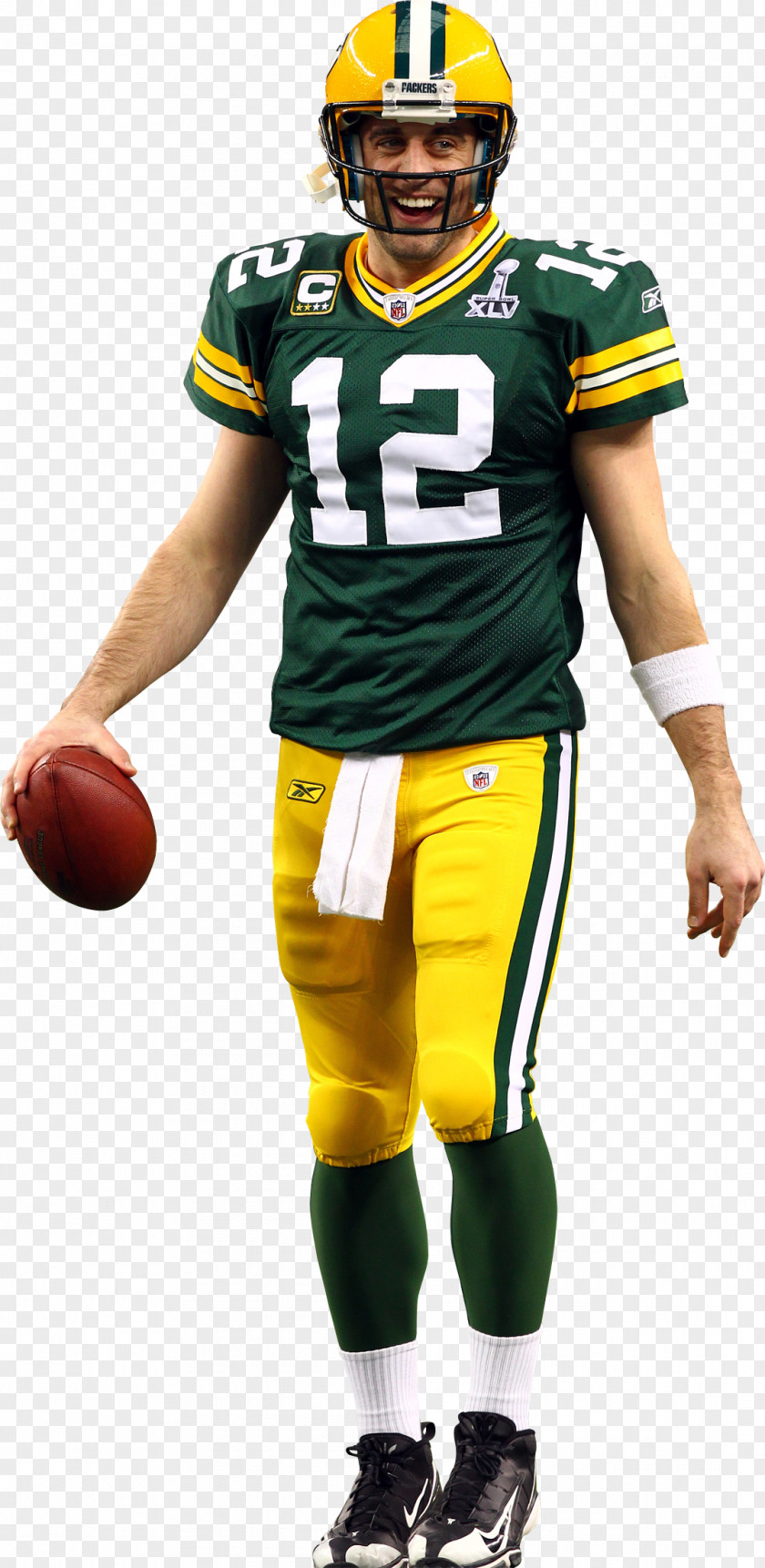 NFL Aaron Rodgers American Football Protective Gear Green Bay Packers Sport PNG