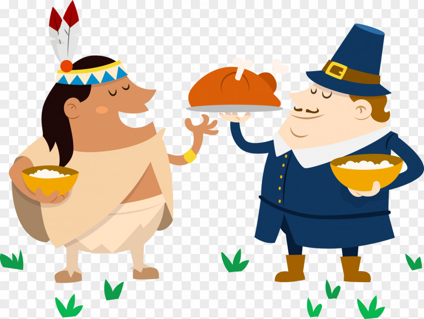 Thanksgiving Cartoon Characters Vector Euclidean Character PNG