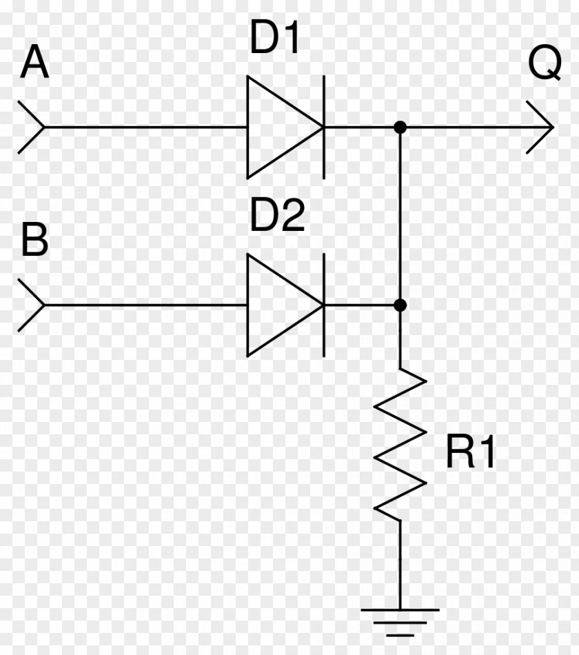 Diode Logic AND Gate OR PNG