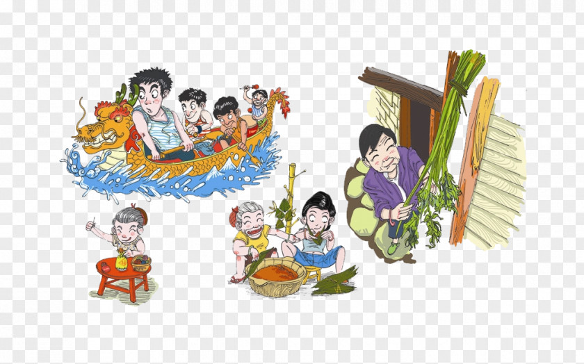 Dragon Boat Festival Zongzi U7aefu5348 Traditional Chinese Holidays PNG