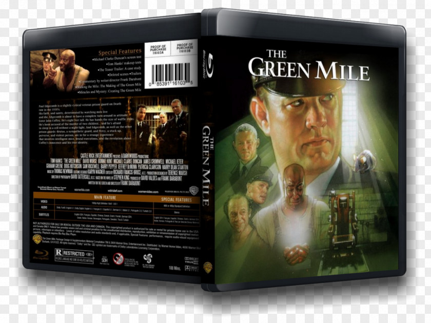 Dvd David Morse The Green Mile Film Blu-ray Disc IMDb PNG