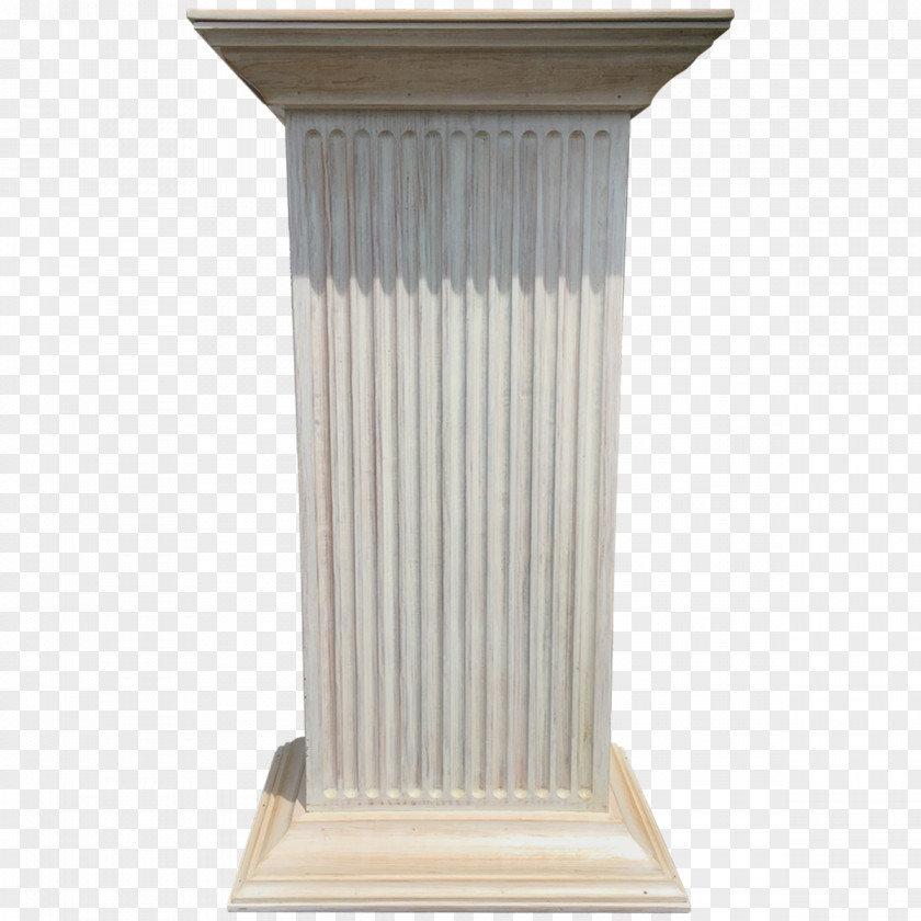 Luxury Home Mahogany Timber Flyer Column Doric Order Pedestal Furniture Chairish PNG