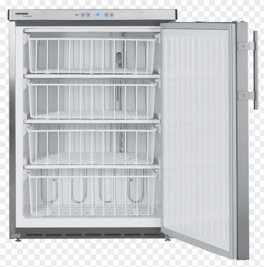 Refrigerator Liebherr Group Freezers GGU1500 Under Counter Freezer Stainless Steel PNG