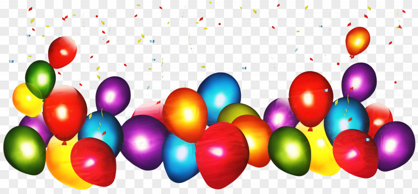 Balloon Birthday Party Clip Art PNG