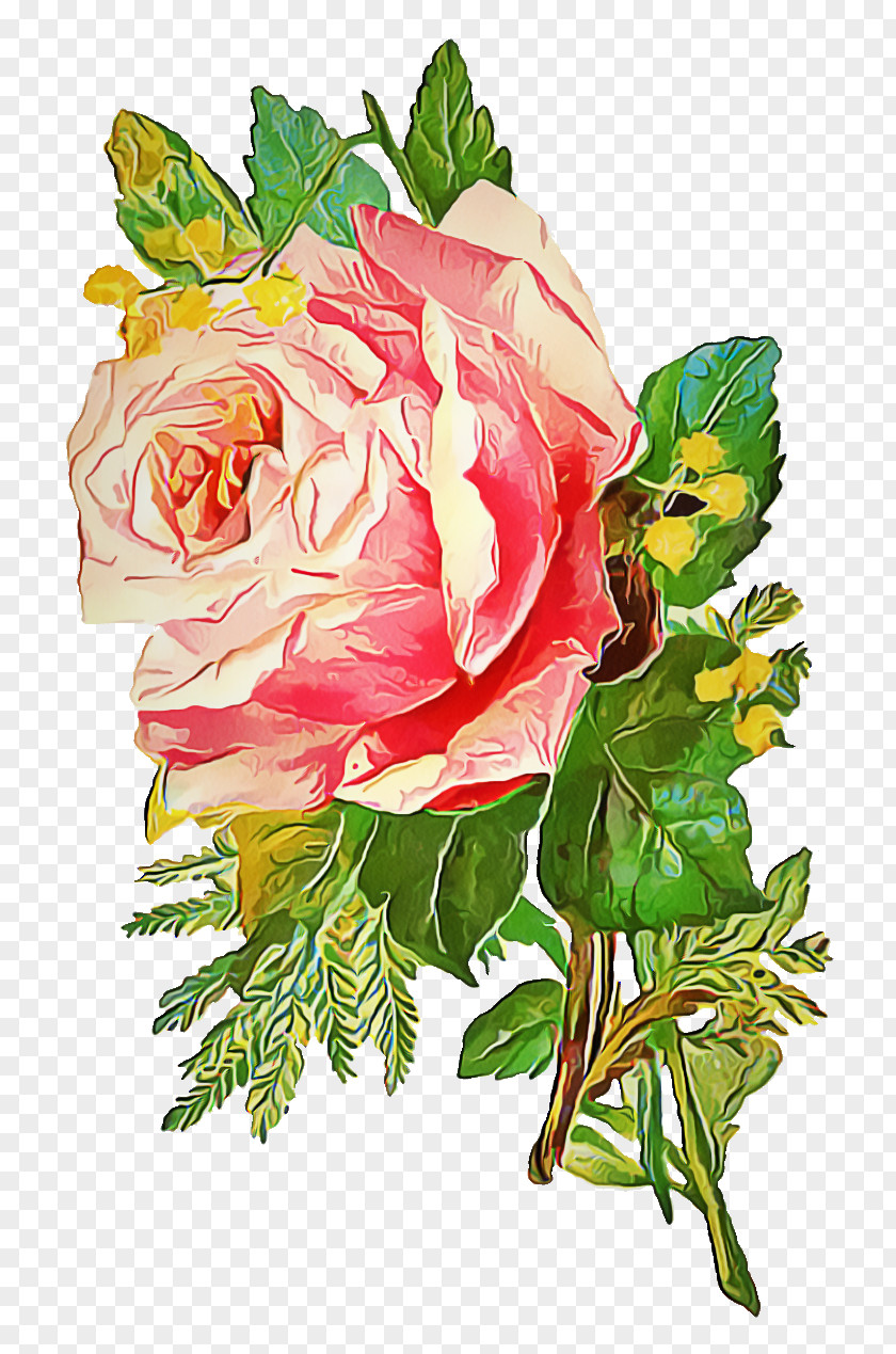Bouquet Plant Garden Roses PNG