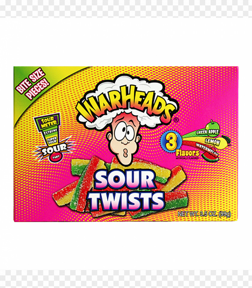 Candy Warheads Theatre Box Brand PNG