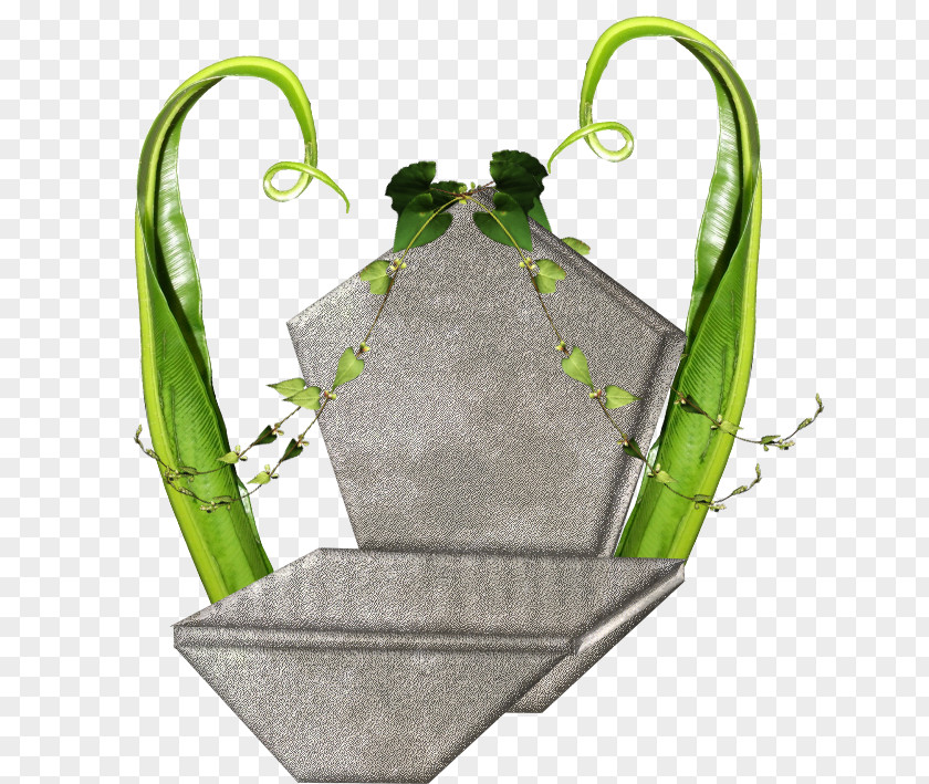 Design Green Flowerpot PNG