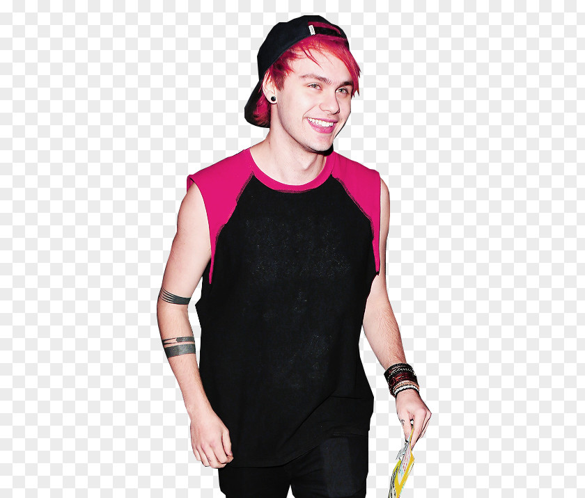 Michael Clifford 5 Seconds Of Summer T-shirt PNG