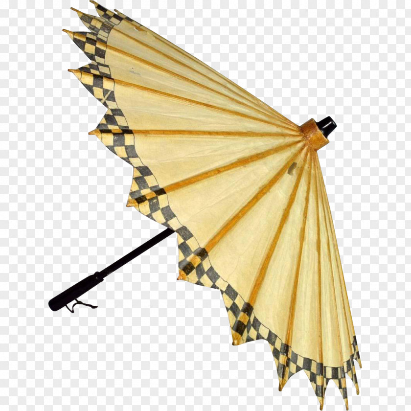 Oiled Paper Umbrella Japan Vintage Clothing Antique Accessories PNG