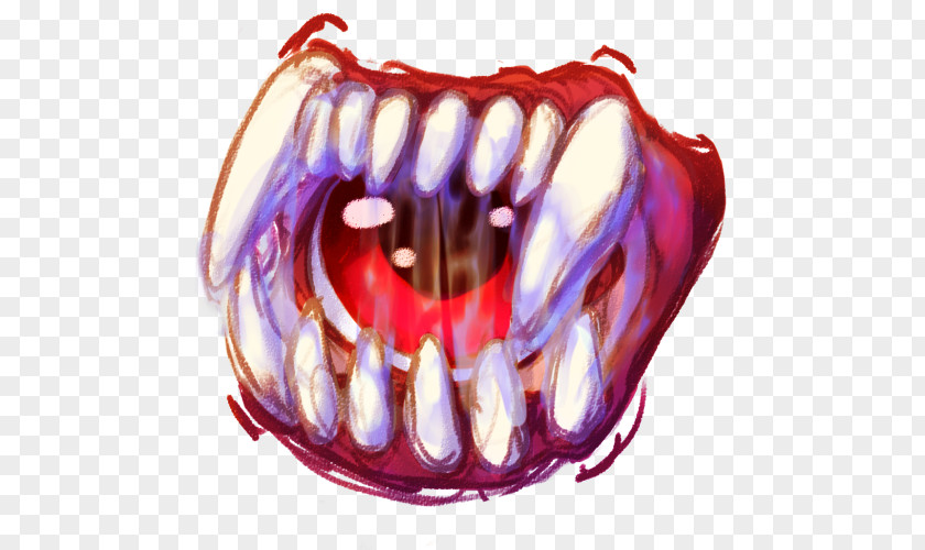 Scary Eye Lip PNG